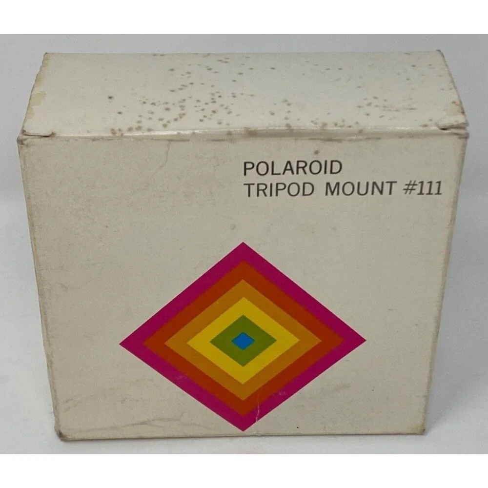 Polaroid #111 Tripod Mount for SX-70 Folding Camera Models, SLR 680 690, etc.